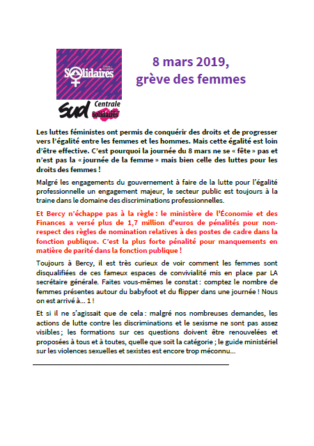 8 mars 2019 grève des femmes2