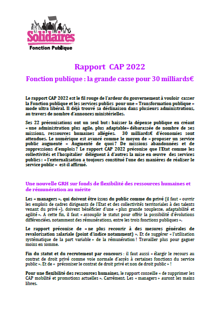 CAP 2022 Solidaires FP