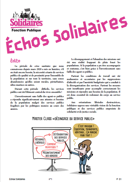Echos Solidaires n 1 6